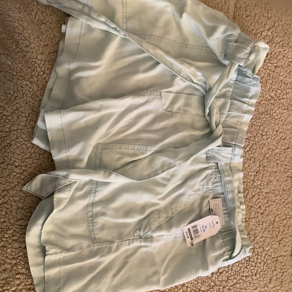 Light blue shorts